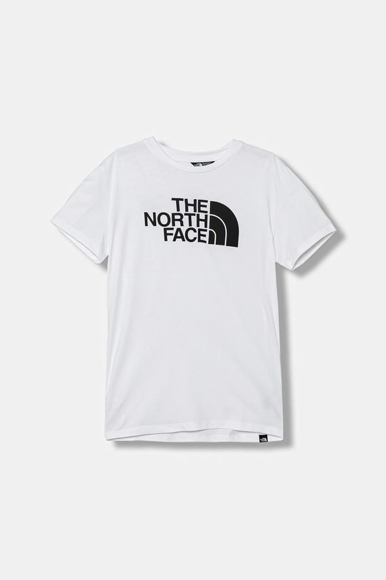 Παιδικό μπλουζάκι The North Face TEEN EASY REGULAR SS TEE άλλο λευκό NF0A8EHGFN41