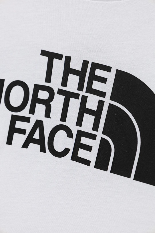 Chłopiec The North Face t-shirt dziecięcy TEEN EASY REGULAR SS TEE NF0A8EHGFN41 biały