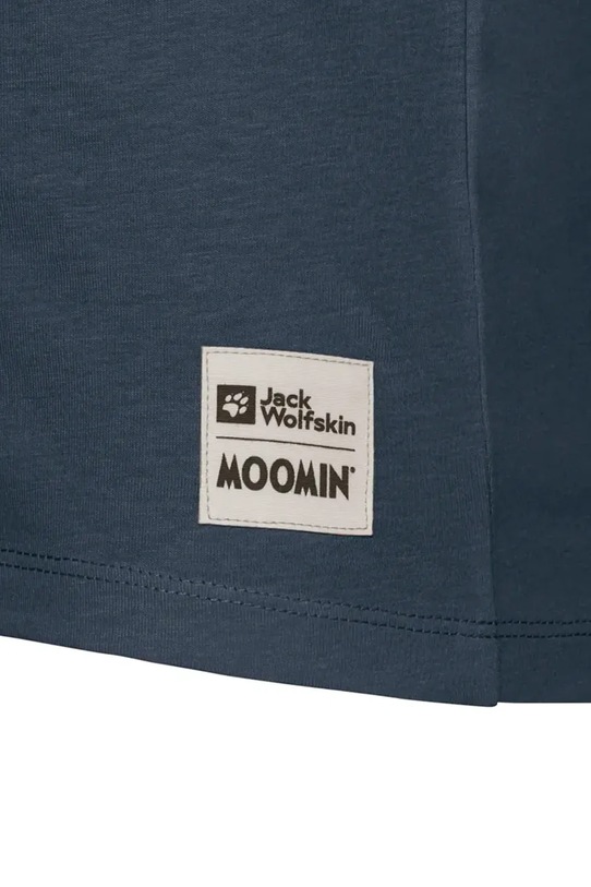 Jack Wolfskin t-shirt bawełniany dziecięcy MOOMIN T-SHIRT K A65461