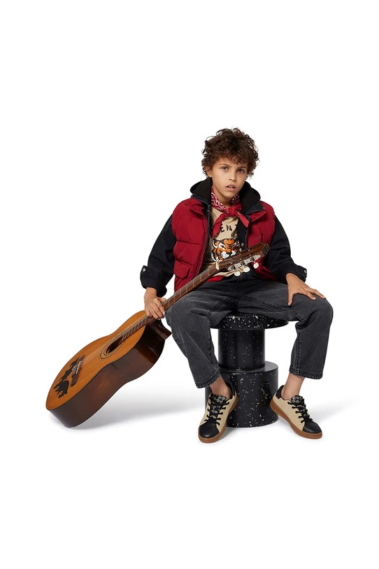 Detské bavlnené tričko Kenzo Kids béžová K61505.86.108