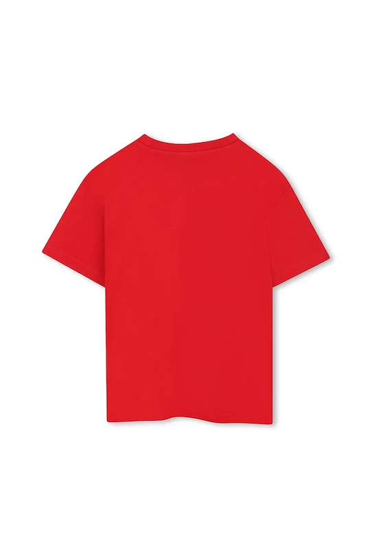 Kenzo Kids t-shirt bawełniany dziecięcy K61507.114.150 czerwony AW25