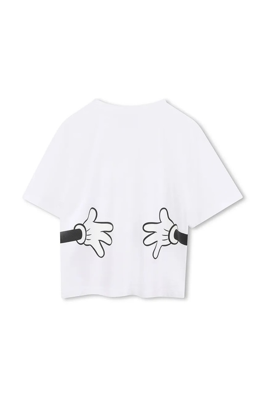 Chłopiec Marc Jacobs t-shirt bawełniany dziecięcy W60588.86.108 biały