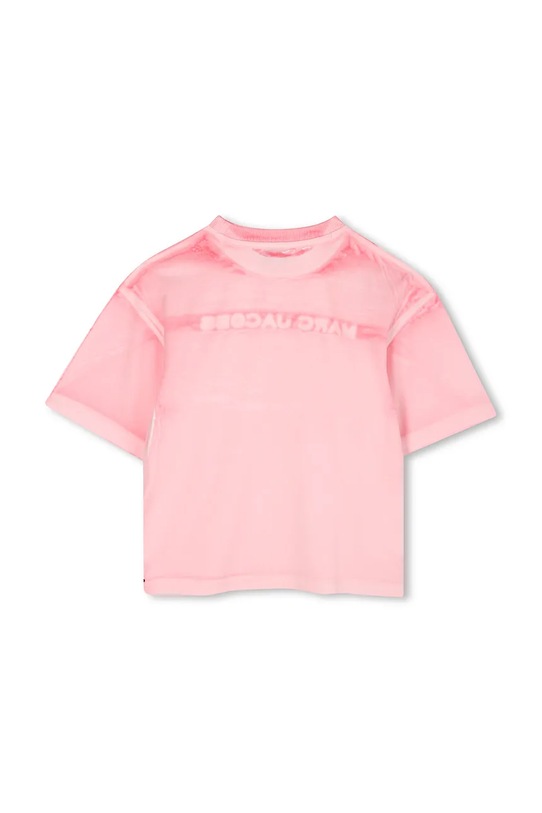 Marc Jacobs tricou de bumbac pentru copii W60657.114.150 roz AW25