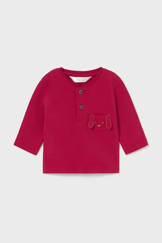 Mayoral Newborn longsleeve niemowlęcy 2-pack 2056.1N.Newborn.9BYA czerwony AW25