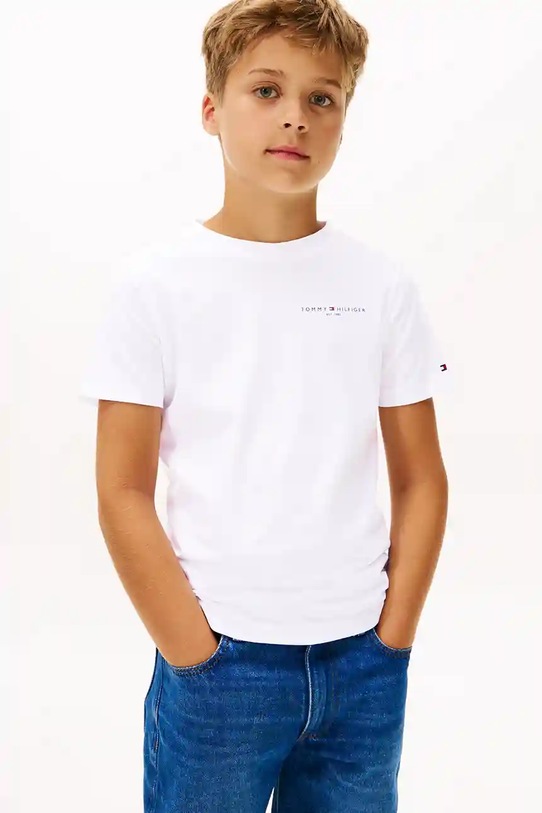 Tommy Hilfiger t-shirt bawełniany dziecięcy KS0KS00661.92.122.9BYA