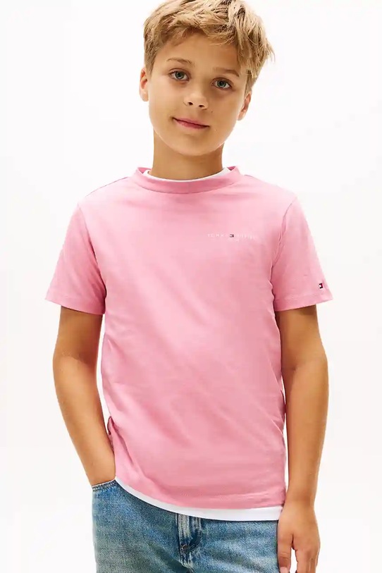 Tommy Hilfiger t-shirt bawełniany dziecięcy KS0KS00661.128.176.9BYA