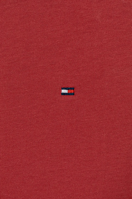 Tommy Hilfiger tricou de bumbac pentru copii 2-pack UK0UK00073.9BYA rosu