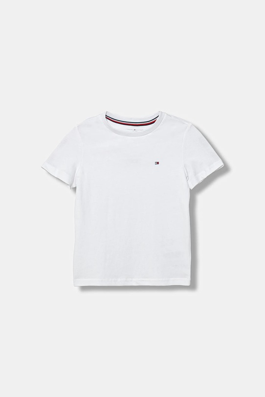 Tommy Hilfiger t-shirt bawełniany dziecięcy 2-pack UK0UK00073.9BYA bordowy AW25