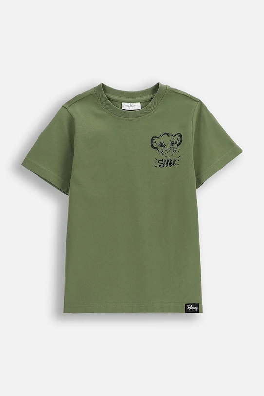 Coccodrillo t-shirt dziecięcy pozostałe zielony ZC5143211LBD