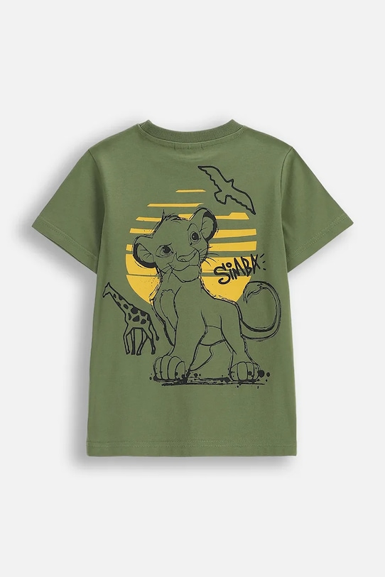 Coccodrillo t-shirt dziecięcy ZC5143211LBD zielony AW25