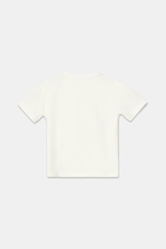 Lacoste t-shirt dziecięcy TJ2602 beżowy AW25