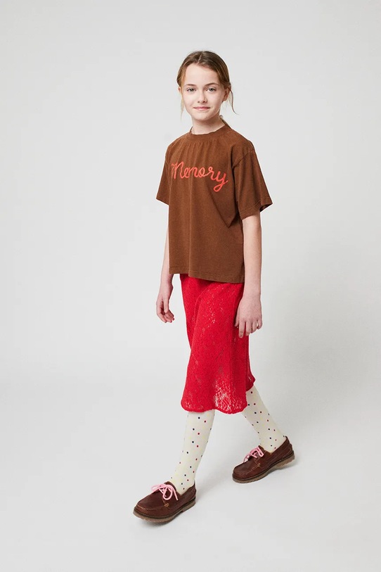 Bobo Choses tricou de bumbac pentru copii Memory 225BC001