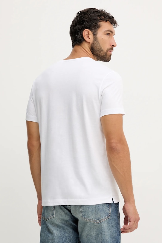 Oblečení Bavlněné tričko BOSS x David Beckham 50549230 bílá