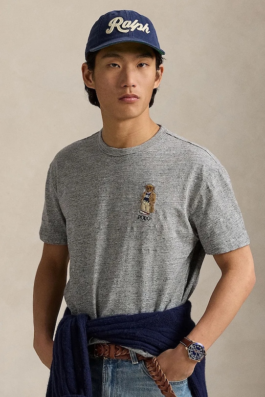 Polo Ralph Lauren t-shirt regular szary 710971771