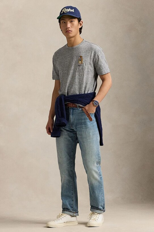 Odzież Polo Ralph Lauren t-shirt 710971771 szary