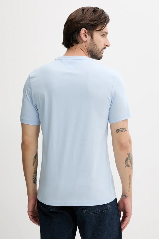 Tommy Hilfiger t-shirt bawełniany MW0MW39355 niebieski AW25