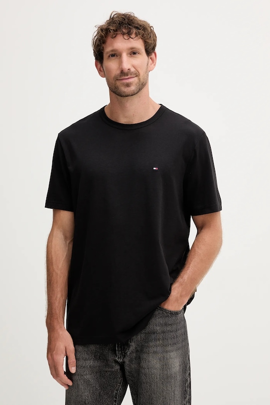 Футболка Tommy Hilfiger regular чёрный MW0MW37313
