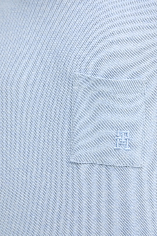 Бавовняна футболка Tommy Hilfiger MW0MW39365 блакитний