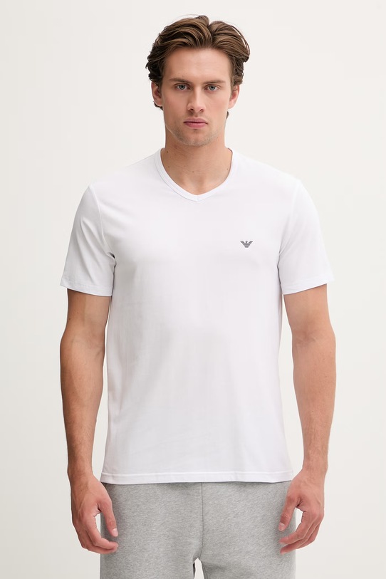 Tričko Emporio Armani Underwear 2-pack EM000392.AF14132 námořnická modř SS26