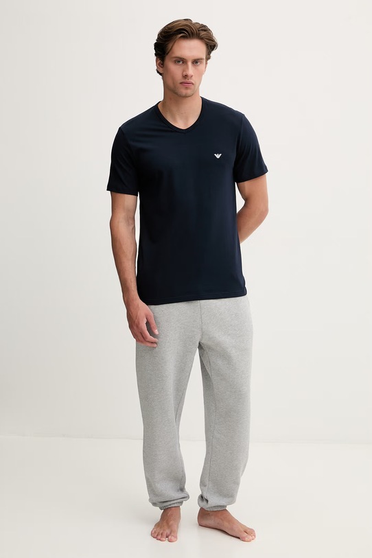 Oblečení Tričko Emporio Armani Underwear 2-pack EM000392.AF14132 námořnická modř