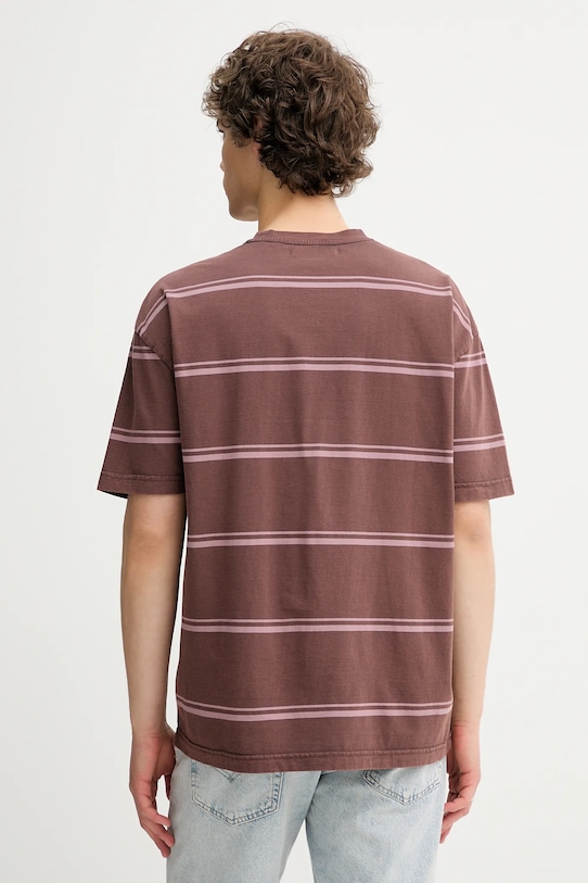 Odzież Samsoe Samsoe t-shirt bawełniany SAHAKEEM M25200026 brązowy