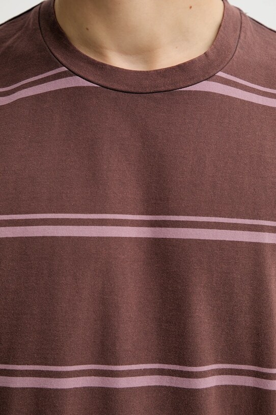 Samsoe Samsoe tricou din bumbac SAHAKEEM M25200026 maro
