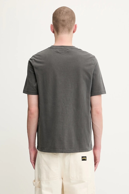 Ρούχα Βαμβακερό μπλουζάκι Samsoe Samsoe SAOLLIE M25200074 γκρί