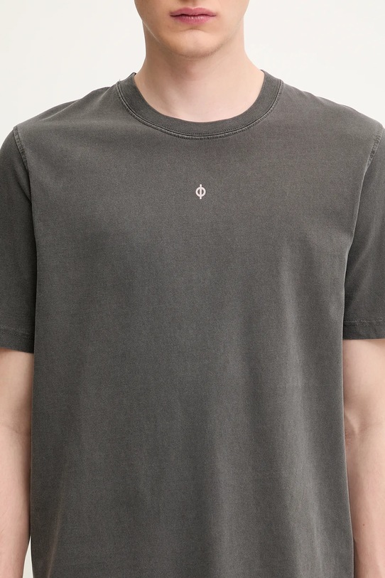 Βαμβακερό μπλουζάκι Samsoe Samsoe SAOLLIE γκρί M25200074