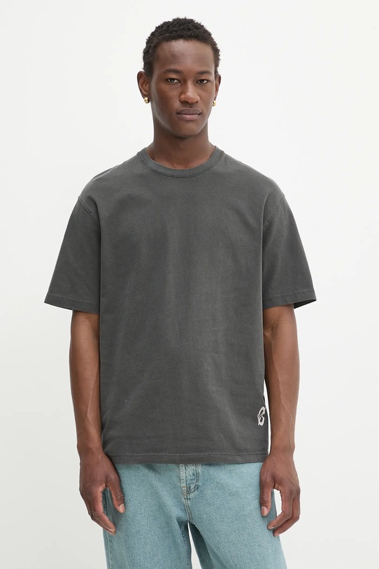 Îmbrăcăminte Samsoe Samsoe tricou din bumbac SASWIRL U25200007 gri