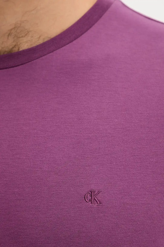 Calvin Klein tricou din bumbac violet LV04LB275G