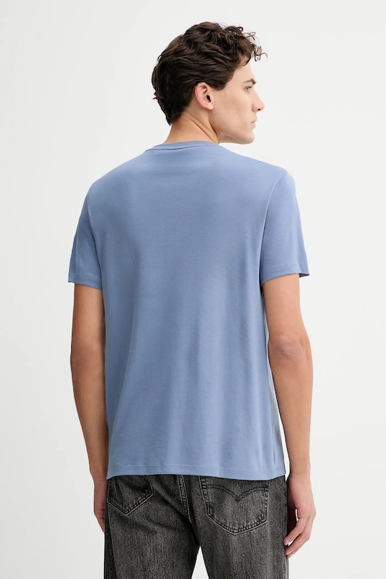 Odzież Calvin Klein t-shirt bawełniany LV04LB275G niebieski