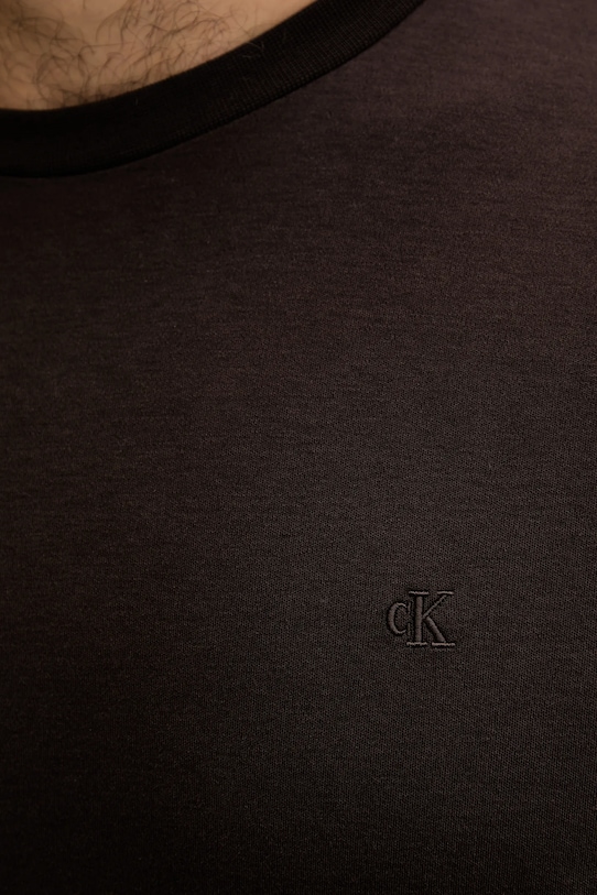 Calvin Klein tricou din bumbac maro LV04LB275G