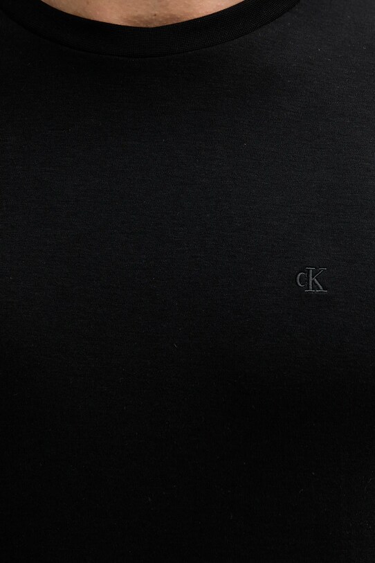 Bavlněné tričko Calvin Klein černá LV04LB275G