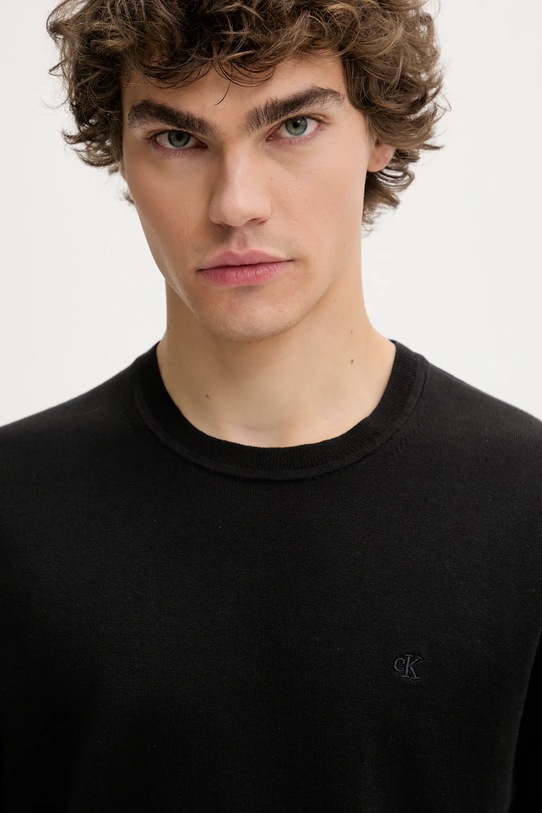 Bavlněné tričko Calvin Klein černá LV04LC333G