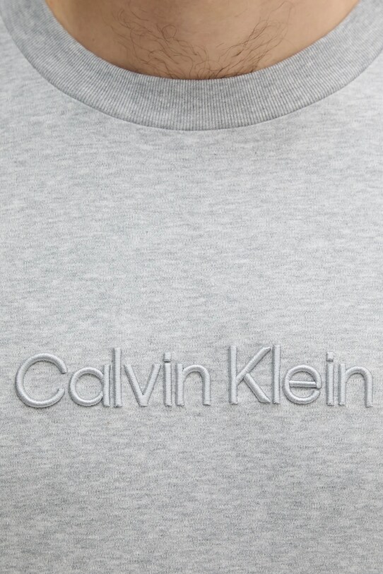 Bavlněné tričko Calvin Klein šedá LV04LC206G