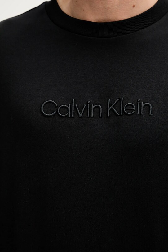 Bavlněné tričko Calvin Klein černá LV04LC206G