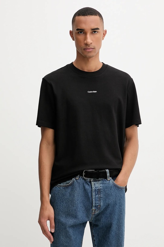 Tričko Calvin Klein hladký černá LV04LC241G