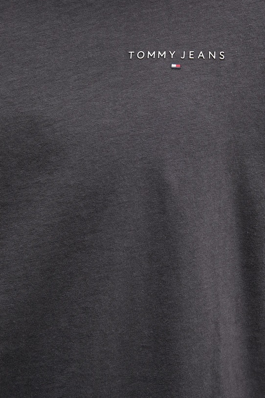Tommy Jeans t-shirt bawełniany DM0DM21780 szary