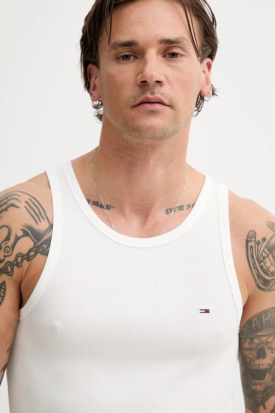 Tommy Jeans t-shirt biały DM0DM21927