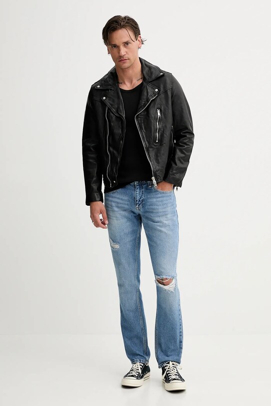 Μπλουζάκι Tommy Jeans DM0DM21927 μαύρο AW25