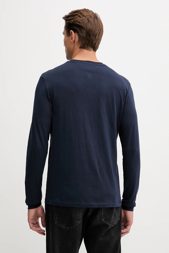 Pamučna majica dugih rukava Tommy Jeans 2-pack mornarsko plava DM0DM22148