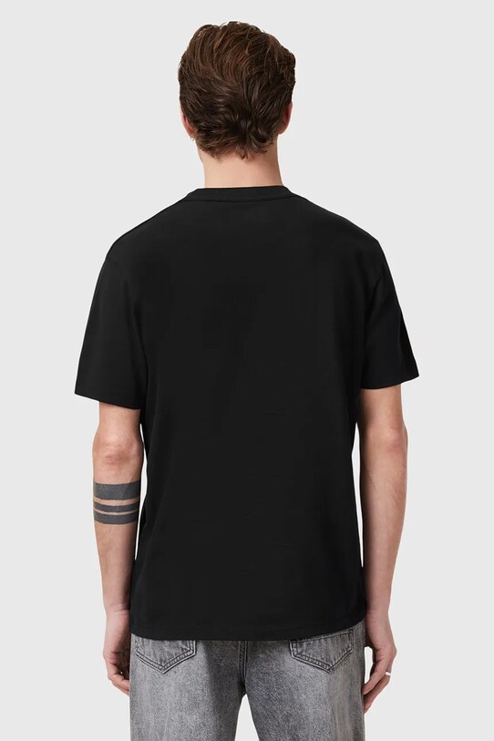 AllSaints t-shirt bawełniany DEXTER czarny M005JD