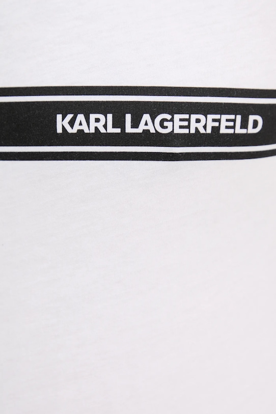Karl Lagerfeld tricou din bumbac alb A3M46001