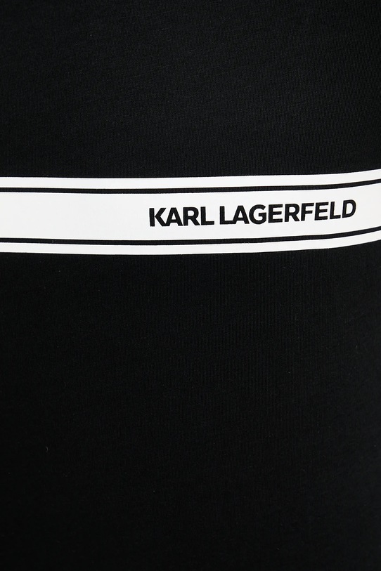 Karl Lagerfeld tricou din bumbac negru A3M46001