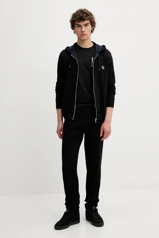 Bavlnené tričko PS Paul Smith M2R.010R.TP5260 čierna AW25