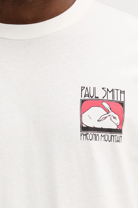 PS Paul Smith t-shirt bawełniany M2R.220X.TP5249 biały