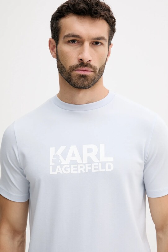Tričko Karl Lagerfeld modrá 553235.755087