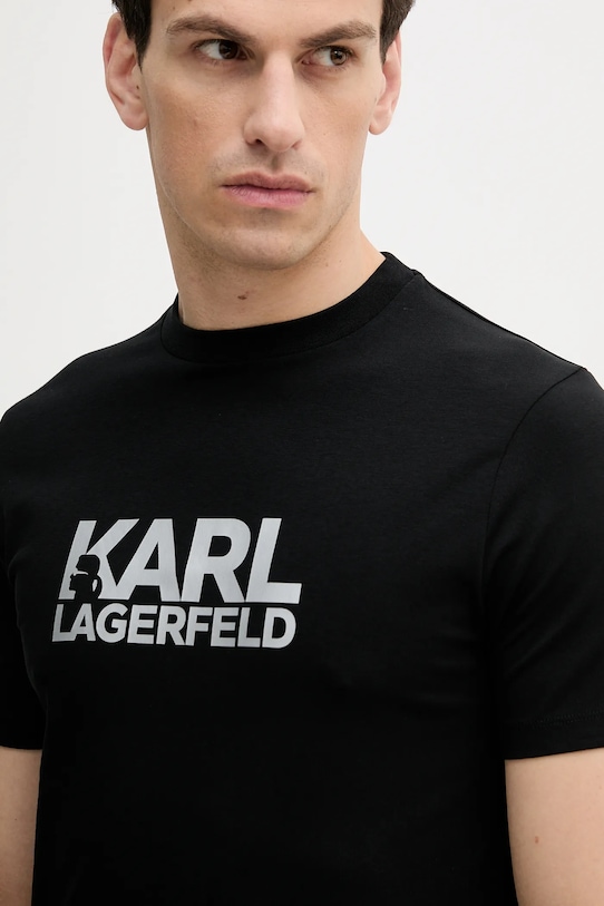 Karl Lagerfeld tricou negru 553235.755087