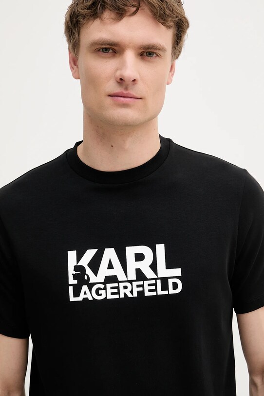 Karl Lagerfeld tricou negru 553235.755087