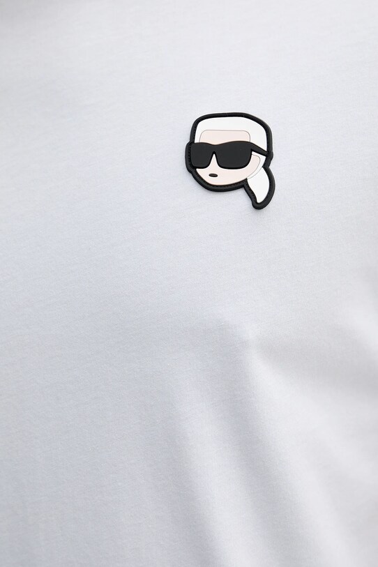 Karl Lagerfeld tricou din bumbac 553224.755710 albastru